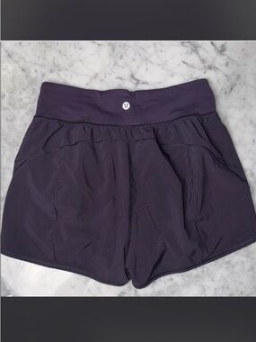 lululemon athletica Deep Plum Athletic Shorts
